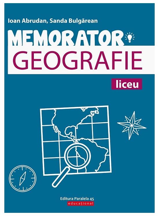 Copertă produs Memorator de geografie pentru liceu - gallery big 1