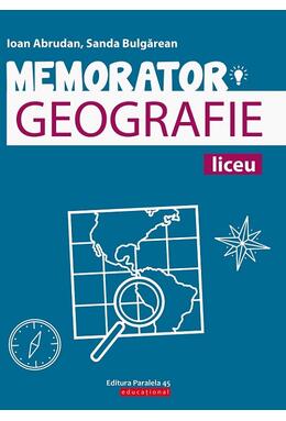 Copertă produs Memorator de geografie pentru liceu