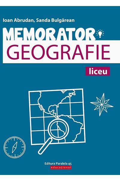 Memorator de geografie pentru liceu