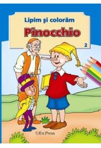Copertă produs Pinocchio. Lipim și colorăm nr. 2