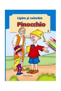 Copertă produs Pinocchio. Lipim și colorăm nr. 2