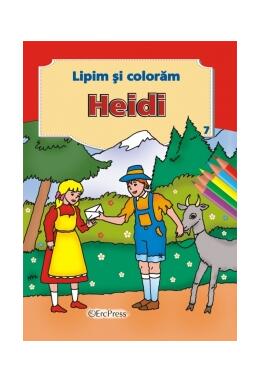 Copertă produs Heidi. Lipim și colorăm nr. 7