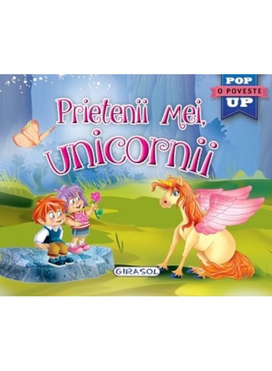 Copertă produs Prietenii mei, unicornii. Cărți pop-up - gallery big 1