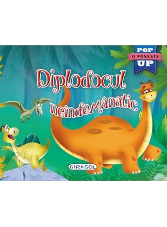 Copertă produs Diplodocul ne&icirc;ndem&acirc;natic. Cărți pop-up - gallery big 1