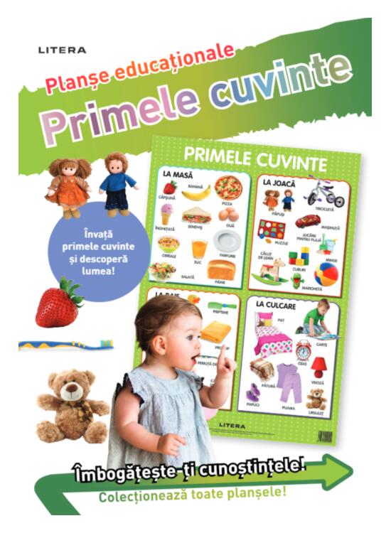 Copertă produs Primele cuvinte. Planșe educaționale - gallery big 2
