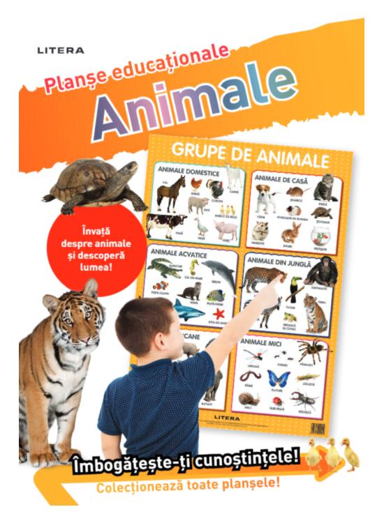 Copertă produs Animale. Planșe educaționale - gallery big 2