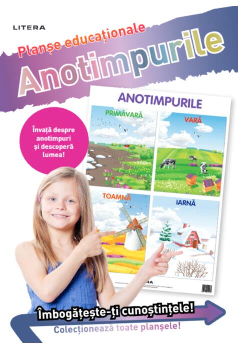 Copertă produs Anotimpurile. Planșe educaționale