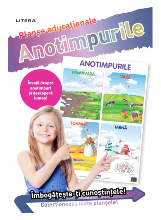 Copertă produs Anotimpurile. Planșe educaționale - gallery big 2