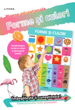 Copertă produs Forme și culori. Planșe educaționale