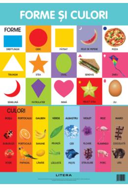 Copertă produs Forme și culori. Planșe educaționale