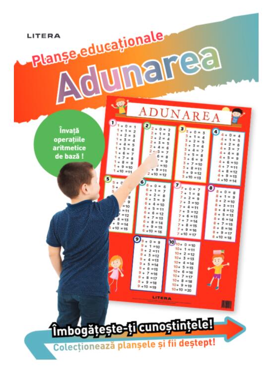 Copertă produs Adunarea 1/10. Planșe educaționale - gallery big 2