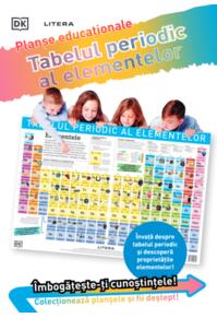 Copertă produs Tabelul periodic al elementelor. Planșe educaționale