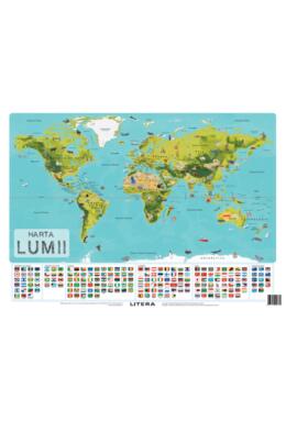 Copertă produs Harta lumii. Planșe educaționale