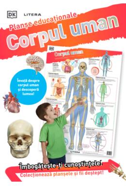Copertă produs Corpul uman. Planșe educaționale