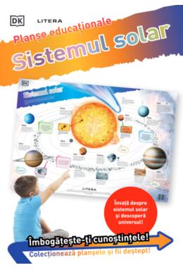 Copertă produs Sistemul solar. Planșe educaționale