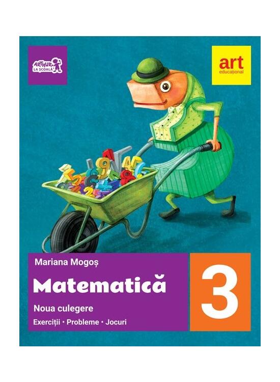 Copertă produs Noua culegere de matematică pentru clasa a III-a. Exerciţii, probleme, jocuri - gallery big 1