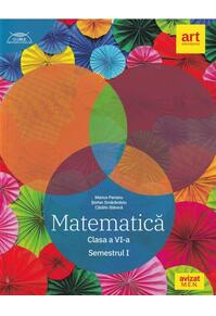 Copertă produs Matematică. Clasa a VI-a. Semestrul 1 - Traseul albastru. Clubul Matematicienilor