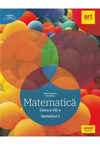 Copertă produs Matematică. Clasa a VII-a. Semestrul 1 - Traseul albastru. Clubul Matematicienilor