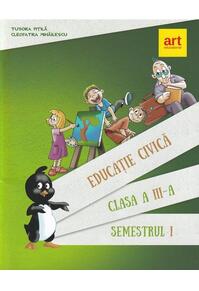 Copertă produs Educație civică. Manual Clasa a III-a Semestrul I