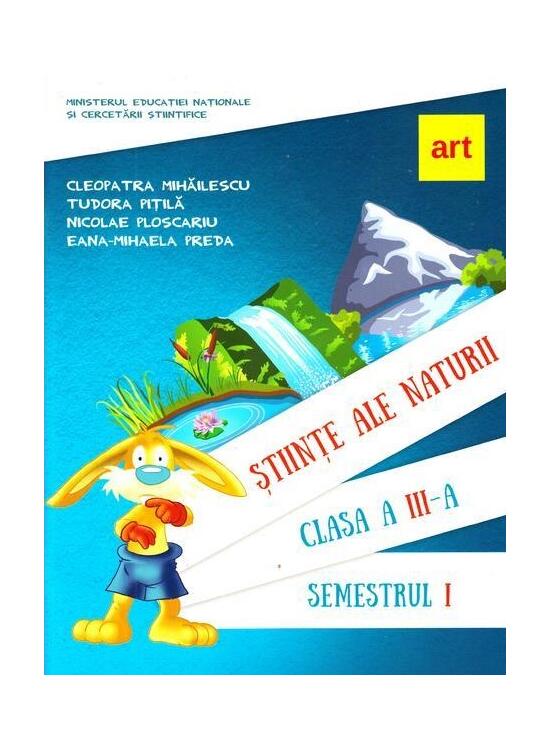 Copertă produs Științe ale naturii. Manual pentru Clasa a III-a Semestrul I (+ CD) - gallery big 1