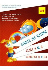 Copertă produs Științe ale naturii. Manual pentru Clasa a III-a Semestrul al II-lea (+ CD)