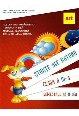Copertă produs Științe ale naturii. Manual pentru Clasa a III-a Semestrul al II-lea (+ CD)