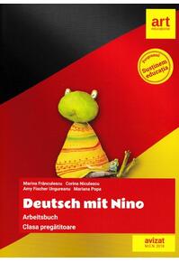 Copertă produs Deutsch mit Nino. Arbeitsbuch. Clasa pregătitoare