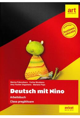 Copertă produs Deutsch mit Nino. Arbeitsbuch. Clasa pregătitoare