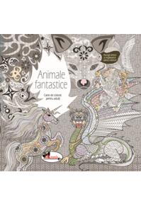 Copertă produs Animale fantastice. Carte de colorat pentru adulți