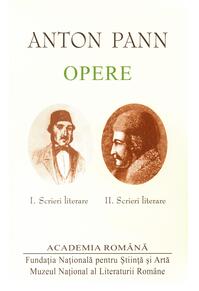 Copertă produs Anton Pann – Opere. Vol. I-II
