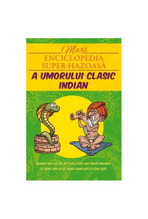 Copertă produs Maxi enciclopedia super-hazoasă a umorului clasic indian