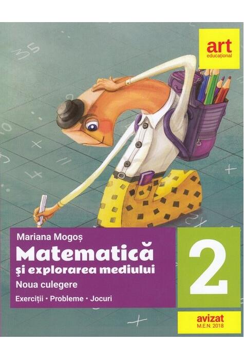 Copertă produs Noua culegere pentru clasa a II-a. Matematică și explorarea mediului. Exerciţii, probleme, jocuri