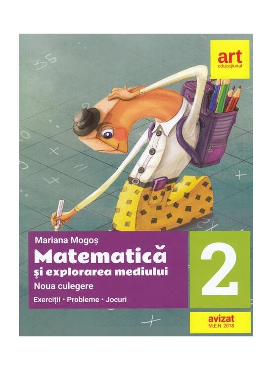 Copertă produs Noua culegere pentru clasa a II-a. Matematică și explorarea mediului. Exerciţii, probleme, jocuri - gallery big 1