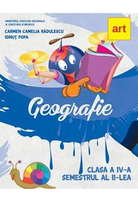 Copertă produs Geografie. Manual clasa a IV-a. Semestrul II