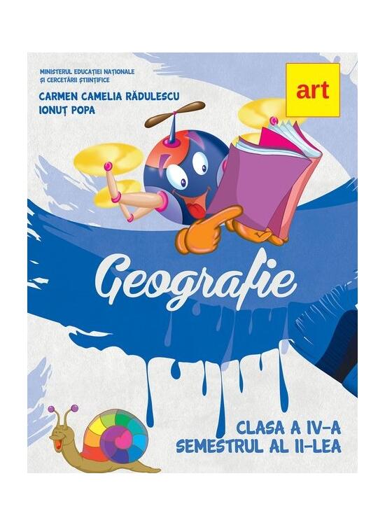 Copertă produs Geografie. Manual clasa a IV-a. Semestrul II - gallery big 1