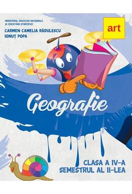 Copertă produs Geografie. Manual clasa a IV-a. Semestrul II