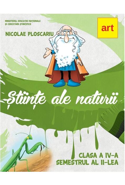 Copertă produs Științe ale naturii. Manual clasa a IV-a. Semestrul II