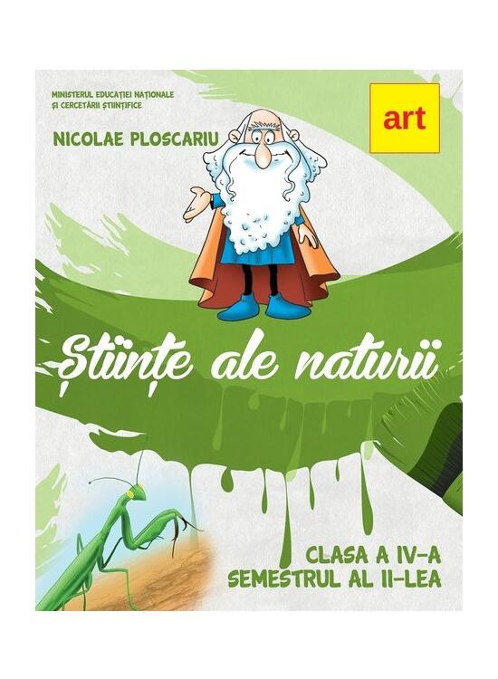Copertă produs Științe ale naturii. Manual clasa a IV-a. Semestrul II - gallery big 1