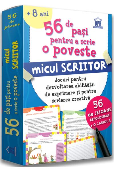 56 de pași pentru a scrie o poveste. Micul scriitor