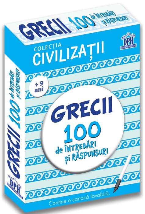 Copertă produs Grecii. 100 de &icirc;ntrebări și răspunsuri