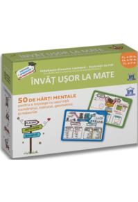 Copertă produs &Icirc;nvăț ușor la mate. 50 de hărți mentale. Volumul II - Clasele a III-a, a IV-a, a V-a