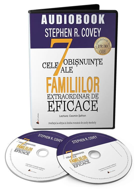Copertă produs Cele 7 obișnuințe ale familiilor extraordinar de eficace (audiobook) - gallery big 1