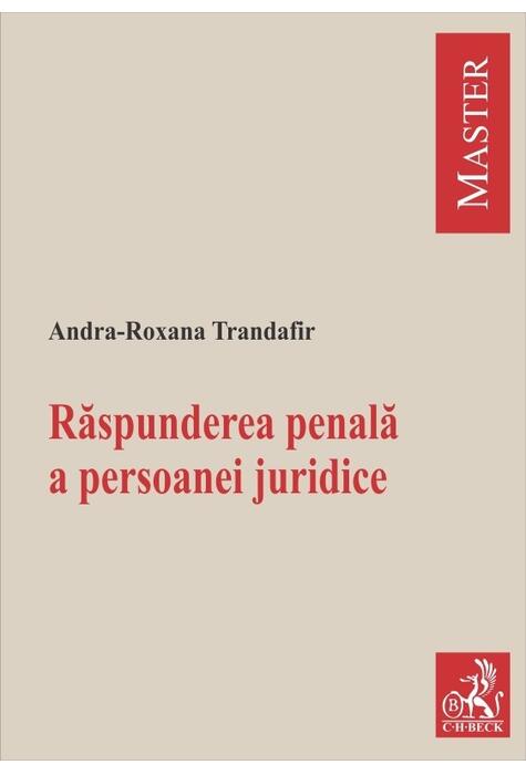 Copertă produs Răspunderea penală a persoanei juridice
