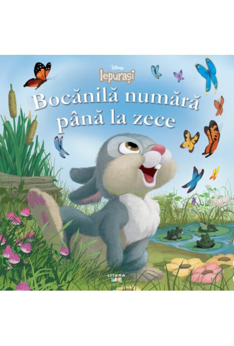 Copertă produs Disney. Iepurași. Bocănilă numără p&acirc;nă la zece