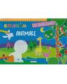 Copertă produs Colorăm cu șabloane. Animale - thumb 1