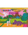 Copertă produs Colorăm cu șabloane. Dinozauri - thumb 1