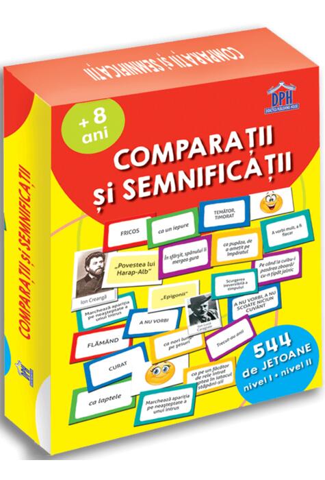 Copertă produs Comparații și semnificații. 544 de jetoane