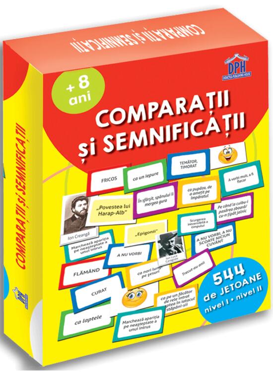 Copertă produs Comparații și semnificații. 544 de jetoane - gallery big 1