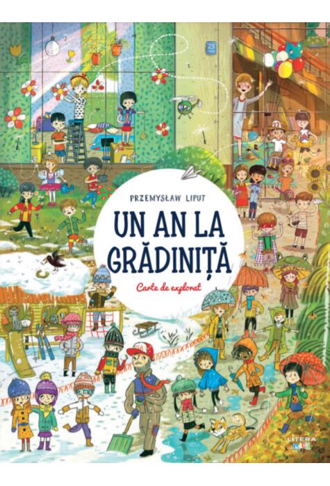 Copertă produs Un an la grădiniță. Carte de explorat