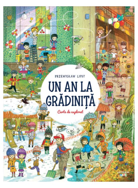 Copertă produs Un an la grădiniță. Carte de explorat - gallery big 1